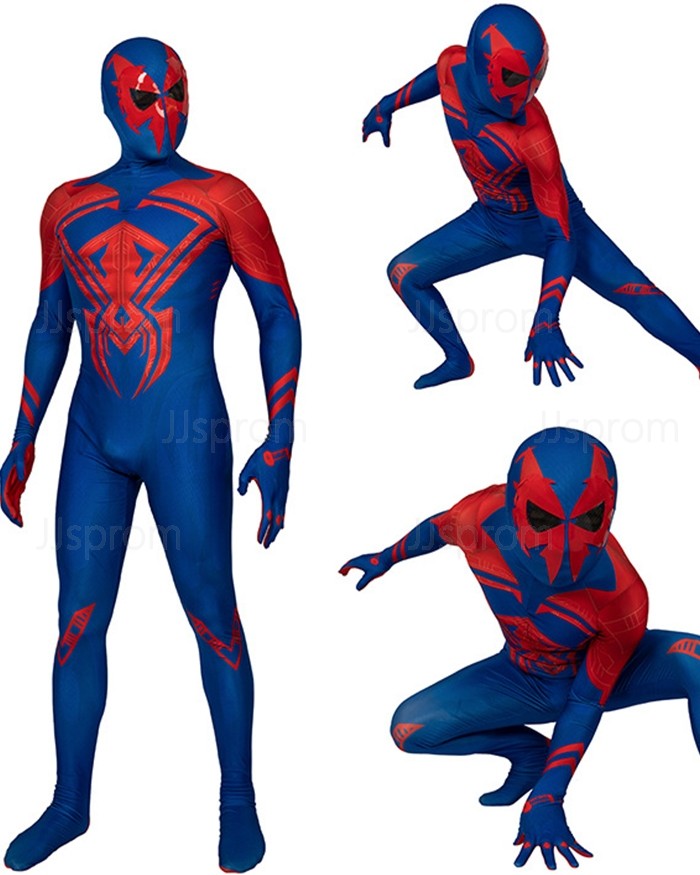 Buy Spider-Man: Across the Spider-Verse Spider-2099 Cosplay Jumpsuit ...