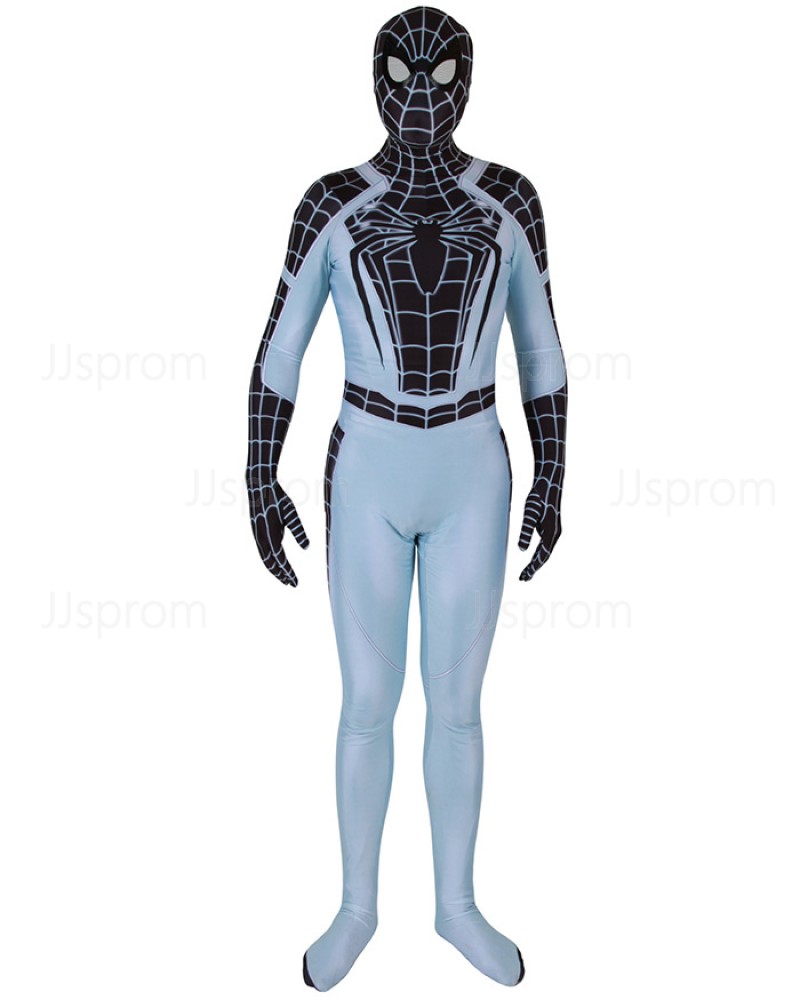 Halloween Super Hero Cosplay PS4 Spiderman Negative Bodysuit HC003