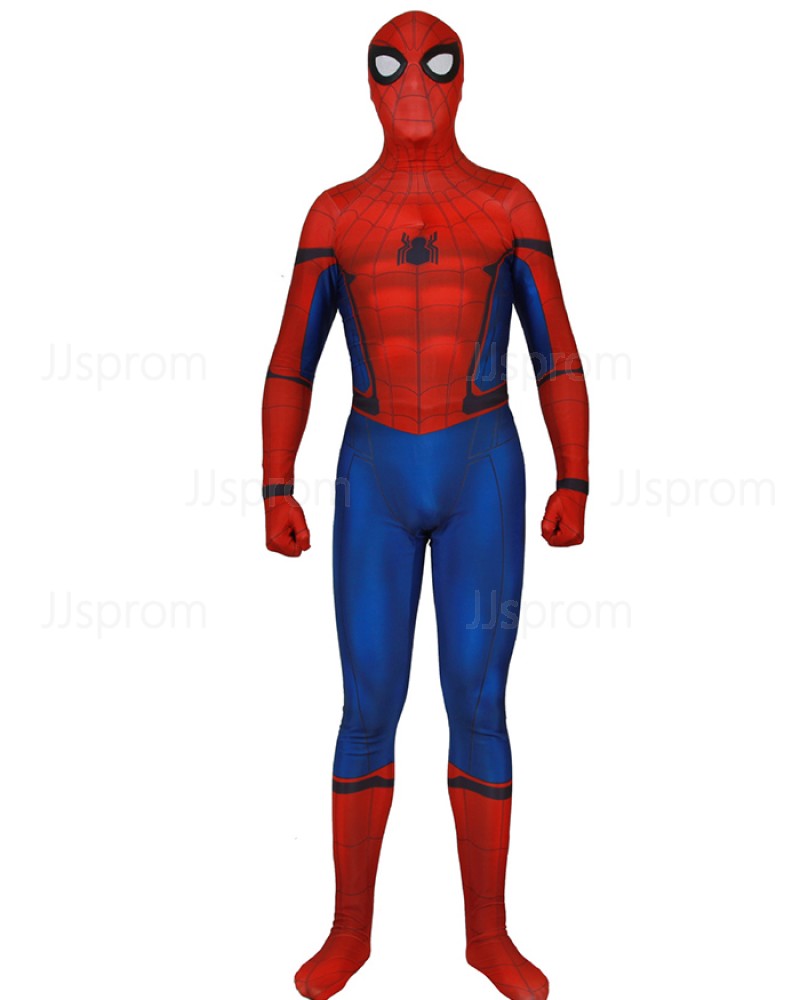 Halloween Hero Man Cosplay Spiderman Homecoming Bodysuit HC017