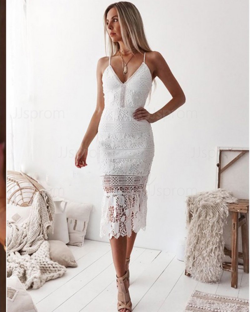 Ankle length tight online dress