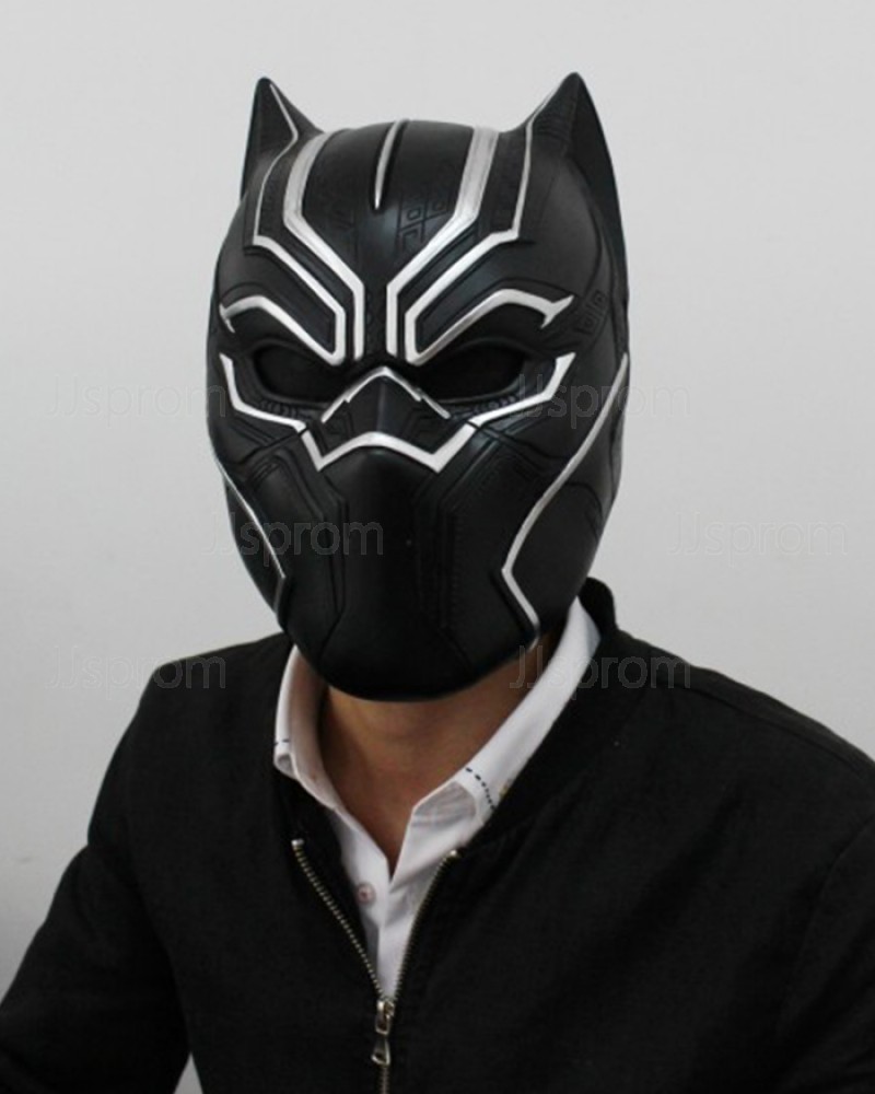Marvel Latex Black Panther Cosplay Mask HM011