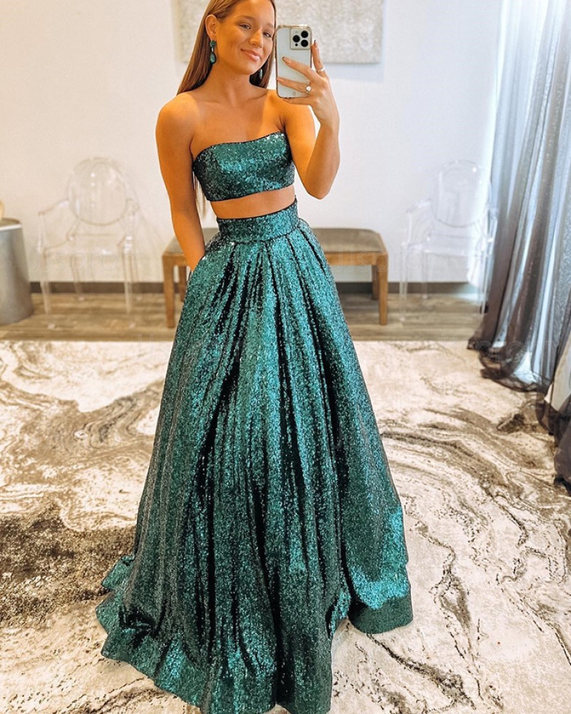 Prom dresses 2 piece 2019 outlet