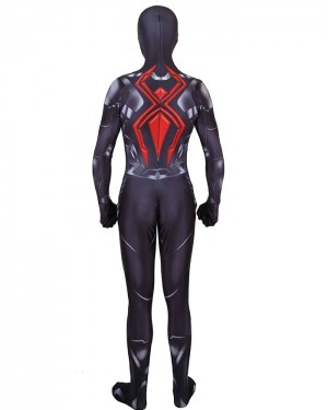 Spider-Man/Deadpool Comics Dark Suit Cosplay Jumpsuit CP005