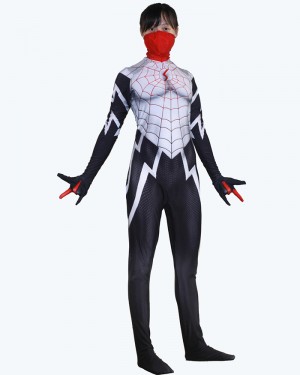 Spider-Man Comic Cindy Moon Silk Cosplay Jumpsuit CP010