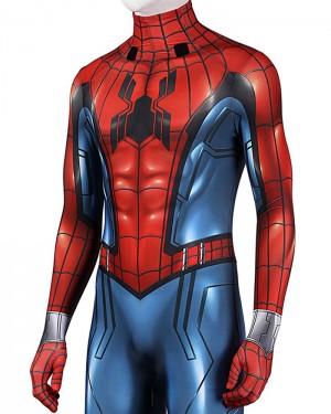 What If: Zombie Hunter Spider-Man Cosplay Jumpsuit NCP016
