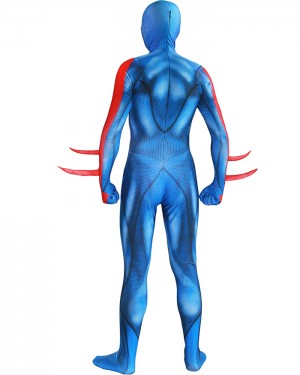 Halloween Super Hero Cosplay Spiderman 2099 Bodysuit HC009