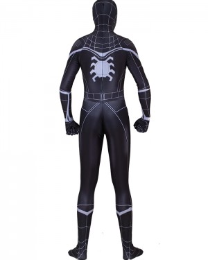 Halloween Hero Man Cosplay Black Spiderman Homecoming Bodysuit HC012