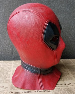 High Quality Deadpool Latex Mask Free Shipping HM004