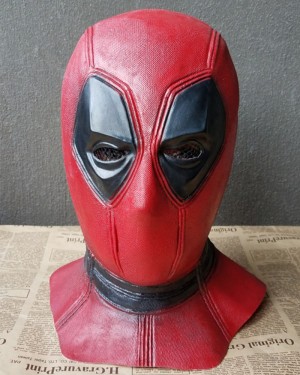 High Quality Deadpool Latex Mask Free Shipping HM004