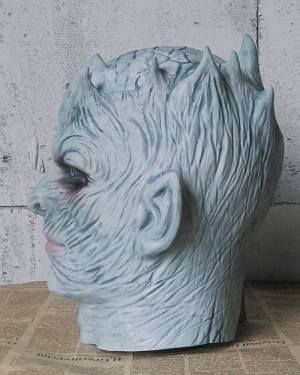 Game of Thrones Latex Night King Cosplay Mask HM007