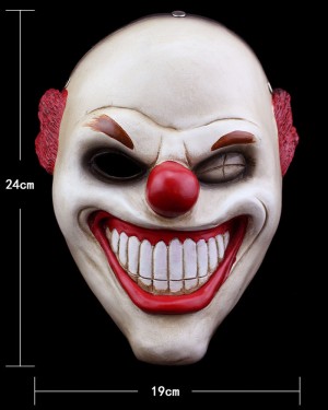 Halloween Cosplay Payday 2 Smiley Mask HM035