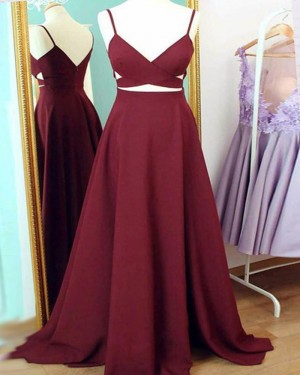 Cheap Red & Burgundy Prom Dresses | JJsprom.com - Zipper Up - Sequins ...